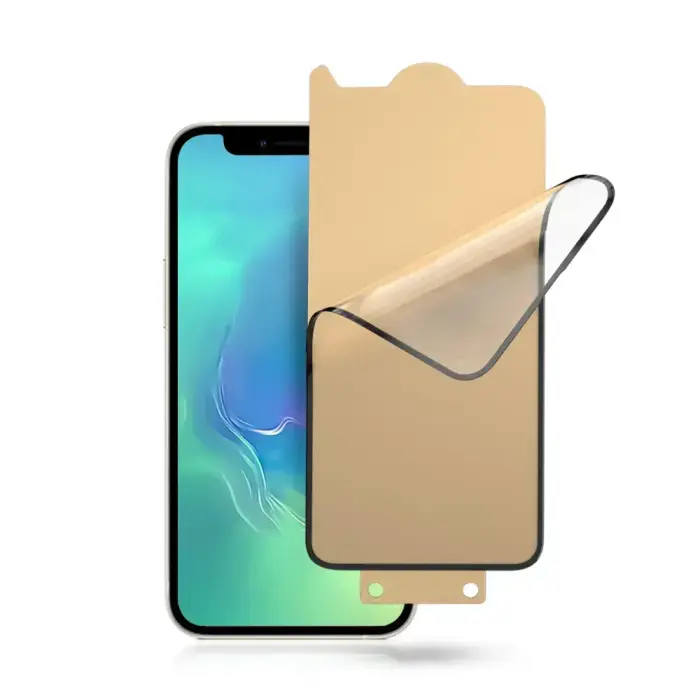 Bestsuit 6in1 set for iPhone 13 mini case | tempered glass flexi | back housing protector film | camera lens tempered glass | cloths | aplicator (D30 Buffer) Foto 14