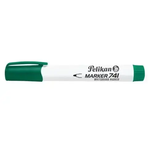 Pelikan Маркер для белой доски Marker 741 2mm зелёный (818001) Фото num