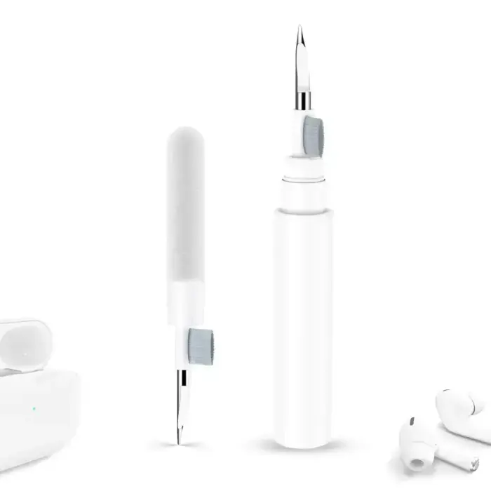 TECH-PROTECT CS02 CLEANER SET 3IN1 FOR EARPHONE WHITE Photo