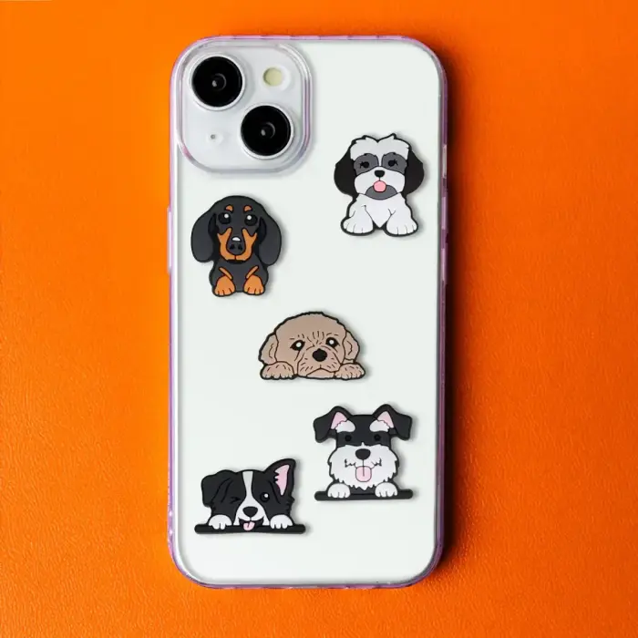 3D Sticker Dog 5pcs set Фото num