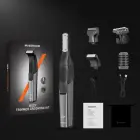 MAXGROOM M-319 multifunctional trimmer with replaceable tips - black Фото num