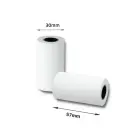 Qoltec Thermal roll 57 x 7 | 55g/m2 | 10pcs | BPA free Photo