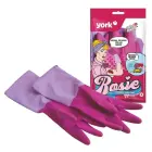 Scented rubber gloves ROSIE "M" Photo