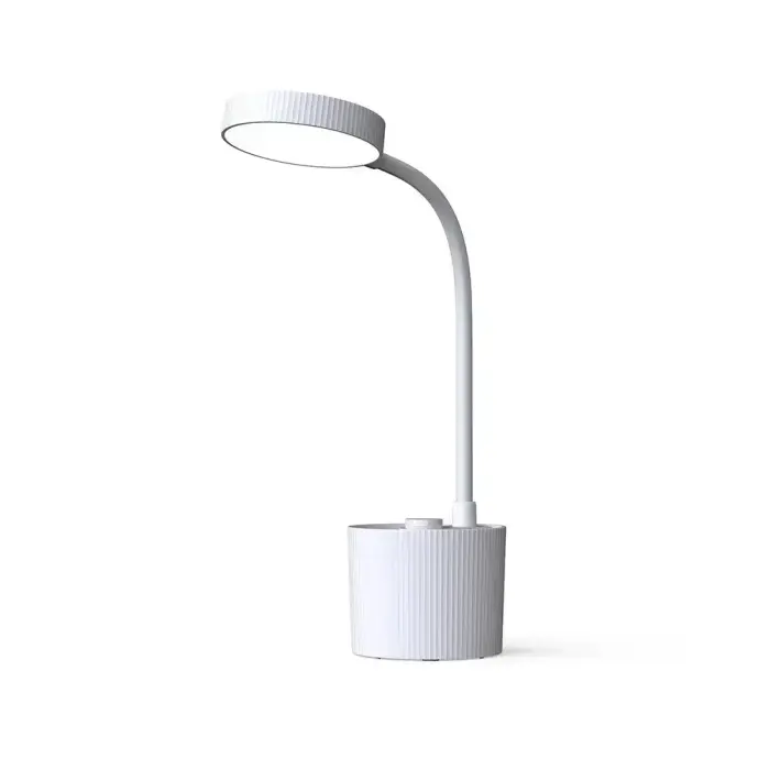 Desk LED Lamp 5W with pen holder PURE FLB-20 AGNES white Forever Light Photo