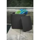 Garden table/storage box Luzon Flat Wicker, grey Photo