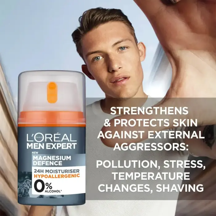 Debenhams Men Expert Sensitive Skin Moisturiser 24Hour Daily Mens Moisturiser Foto 2