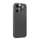 AmazingThing AR Aluminum 3 Lens Glass with Camera Lens Frame telefona maciņš iPhone 16 Pro, iPhone 16 Pro Max melnā krāsā Foto 1