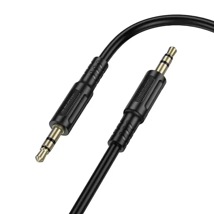 Borofone Cable AUX BL25 Nice - jack 3,5mm to jack 3,5mm - 1 metre black Photo