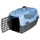 Коробка для транспортировки Trixie 32*31*48 см, светло-серая|синяя (до 6 кг) Фото num