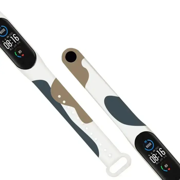 Strap Moro band for Xiaomi Mi Band 3 / 4 silicone strap watch bracelet pattern 12 Foto 3