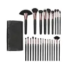 MIMO Black Makeup Brush Set 24 Pcs Фото num