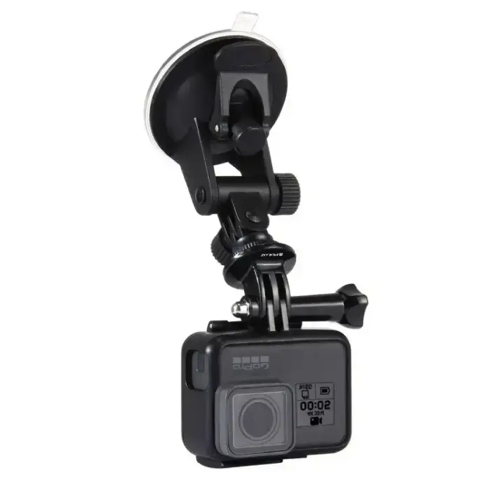 Puluz Glass car holder for GOPRO Hero, DJI Osmo Action PU51 Foto 2