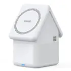 Duzzona W20 15W 4in1 inductive charger for iPhone | AirPods | Apple Watch with night lamp - white Фото num