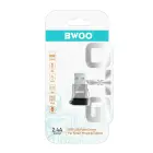 BWOO adapter BZ-38 USB-C - USB gray OTG Фото num