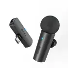 Fifine M6 USB-C bezvadu mikrofons blogam | podkastiem | live translācijām | tālruņiem | datoram Foto 1