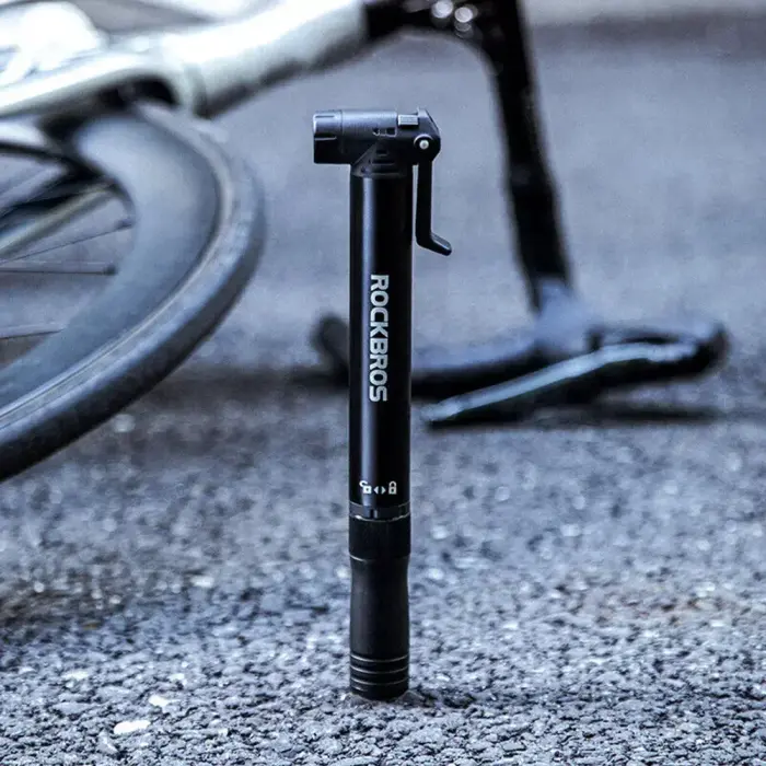 Rockbros 42320010001 Bicycle Pump Hand + Screwdriver - Black Фото num