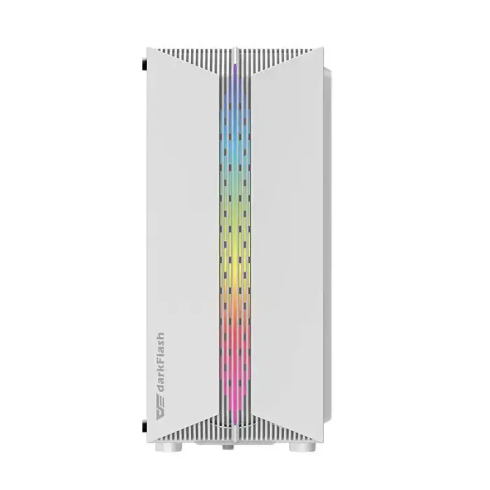 Computer case Darkflash DK151 LED with 3 fans (white) Photo