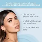Seamless Undies Underlash Extensions Refill, Balayage Cluster Lashes, Lightweight & Comfortable, up to 5 Applications, Assorted Eyelash Lengths, 32 Foto 2