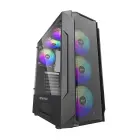 Darkflash LEO Computer case (black) Photo