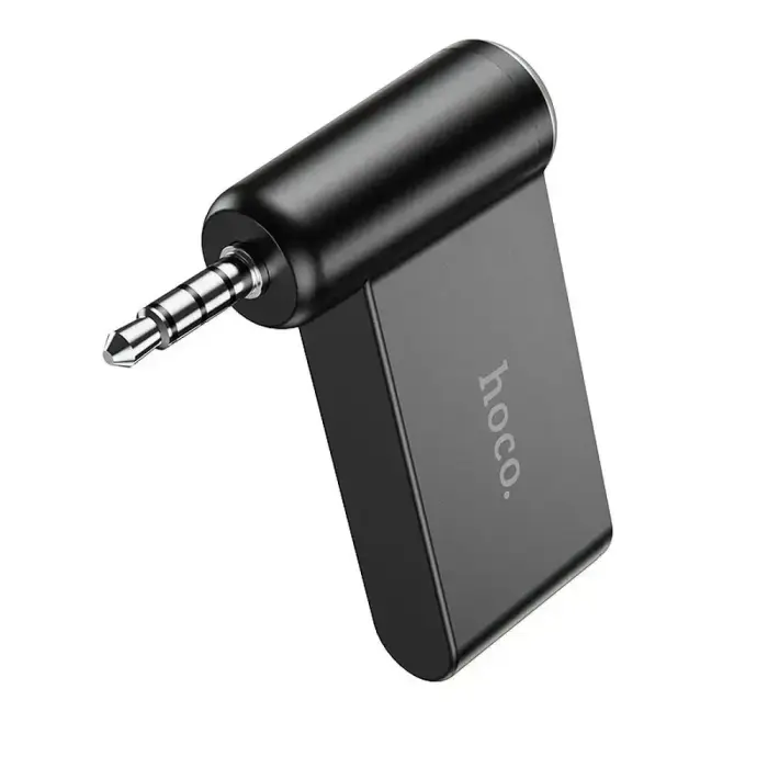 Wireless car receiver Hoco AUX Bluetooth Jack 3,5 mm E58 black Photo