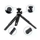 Мини-штатив с держателем телефона крепление selfie stick камеры GoPro держатель черный Фото num