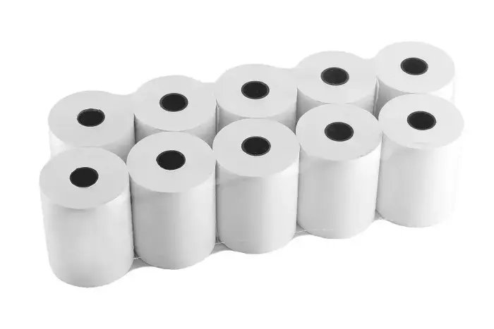 Kases lente TECHNOINFORM ar izmēru 57mmx43m (max. diam. 60mm) termo, 10 gab/iepakojumā Foto 2