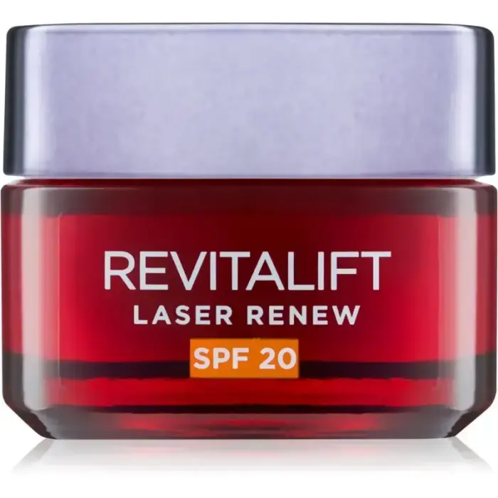 L'oréal Anti-Wrinkle Day Cream SPF 20 Revitalift Laser Renew 50 Ml Фото num