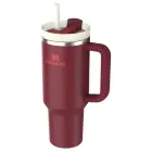Termokrūze ar salmiņu The Quencher H2.O FlowState Tumbler 1.18L tumši sarkana  Foto 2