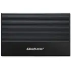 Qoltec Aluminium Enclosure | SSD HDD 2.5'' drive | SATA | USB 3.0 | Super speed 5Gb/s | 2TB | Black Фото num