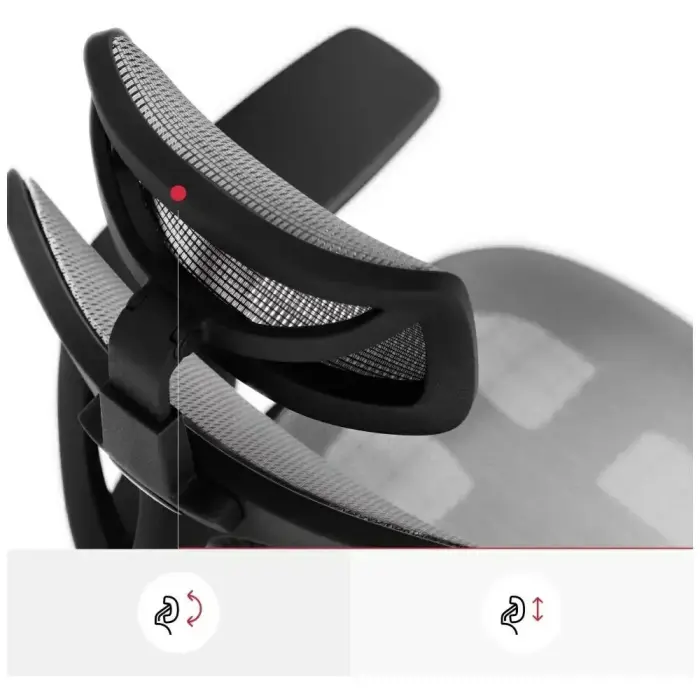 Ergonomic chair Diablo Chairs V-Basic black-gray Фото num