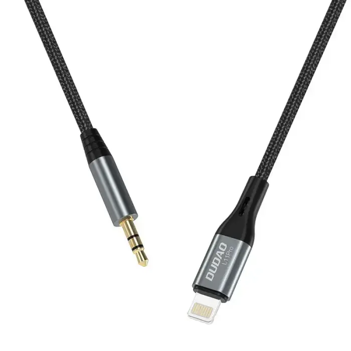 Dudao audio cable Lightning - mini jack 3.5mm gray (L11PRO) Foto 6
