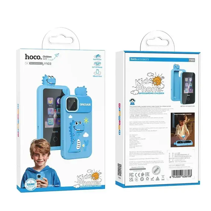 Phone for kids Hoco 2,8" Y103 blue Фото num
