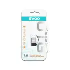 BWOO adapter BZ-38 USB-C - USB gray OTG Фото num