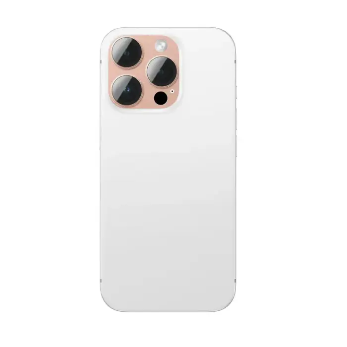AmazingThing Aviation-Grade Alloy Tempered Glass Lens for iPhone 16 Pro | 16 Pro Max Camera Lens - Rose Gold Foto 2