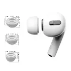 Tech-Protect Ear Tips for AirPods Pro 1 | 2 in sizes S | M | L - white (3 pcs.) Photo