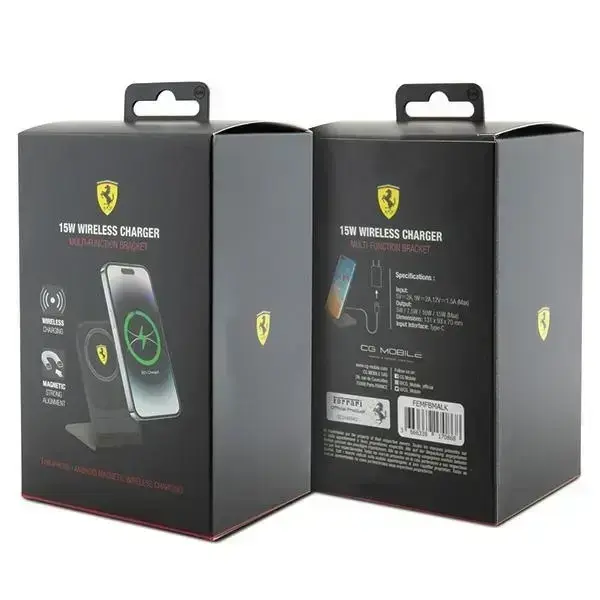 Ferrari nice. induction FEMFBMALK 15W black|black 2023 Collection MagSafe Фото num