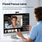 Ugreen CM678 USB HD tīmekļa kamera - pelēka Foto 6