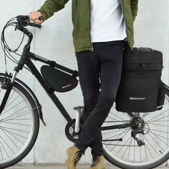 Wozinsky Bicycle Frame Bag 1.5L Black (WBB11BK) Foto 12