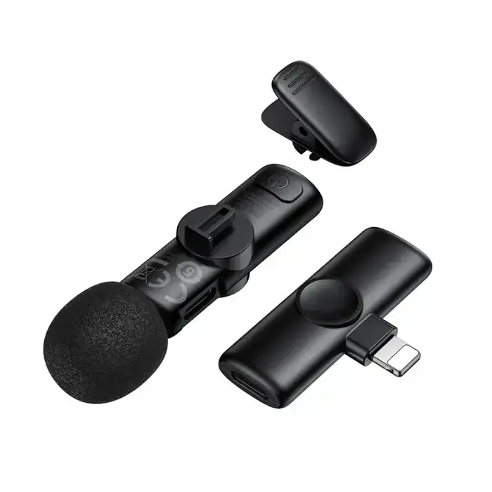 Borofone Lavalier wireless microphone BFK16 Winner Lightning black Photo