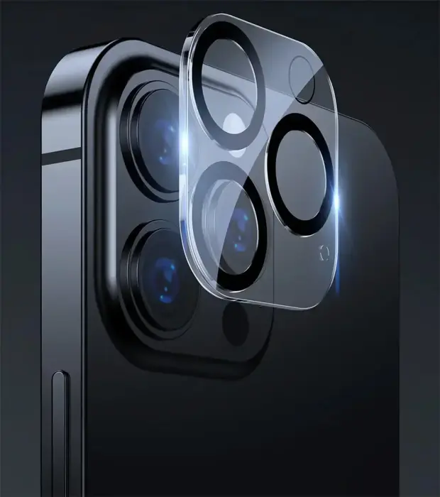 Tempered Glass HARD SILK PRINT for camera (LENS) for Samsung Galaxy S23 Plus (island) Foto 3