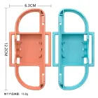 Nintendo Switch 23-in-1 Family Accessory Pack 2 - Orange and Blue Set Photo