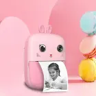Mini Thermal Printer for Kids with Camera and Camcorder - Pink Фото num