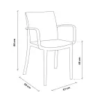 Садовый стул Верона Armchair черный Фото num