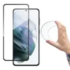 Wozinsky Full Cover Flexi Nano Glass Hybrid Screen Protector with frame for Samsung Galaxy S21+ 5G (S21 Plus 5G) black Фото num