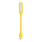 Mini LED Lamp Silicone USB Yellow Photo