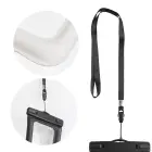 Waterproof bag for mobile phone with plastic closing AIRBAG creamy white Foto 2