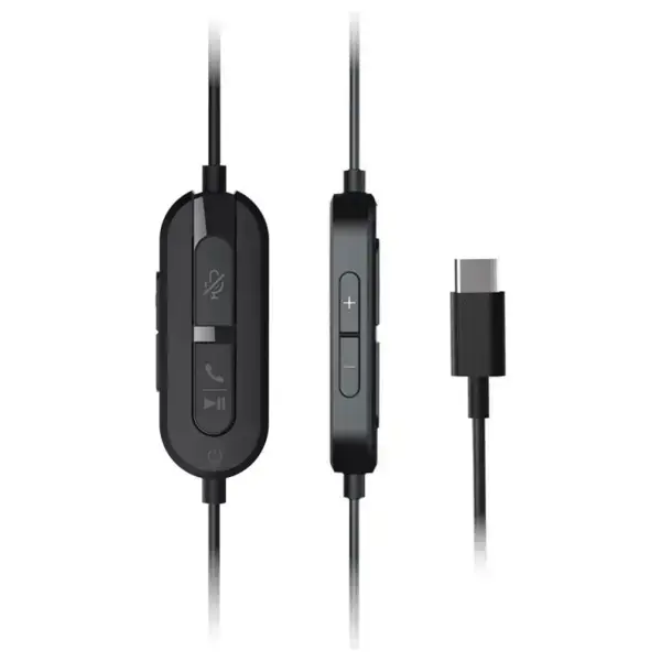 Creative Słuchawki przewodowe             z mikrofonem Chat USB czarny|black USB-C Foto 3