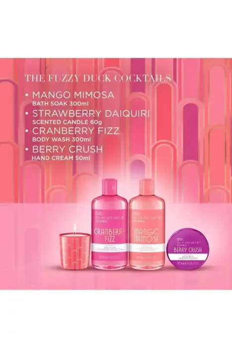 Debenhams the Fuzzy Duck Cotswold Cocktails Luxury Candlelit Bathing Gift Set Foto 7