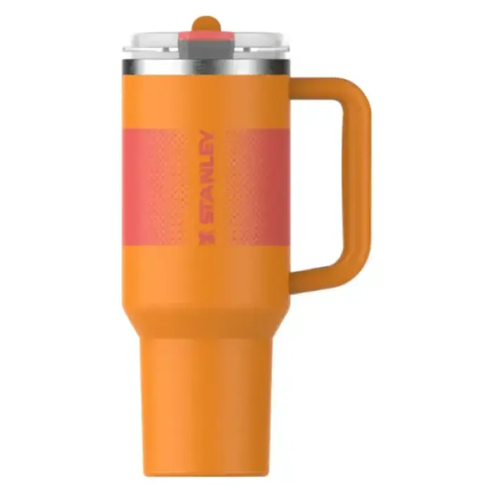 Термокружка с трубочкой The Quencher ProTour Flip Straw Tumbler 1,18 л, оранжевая Фото num