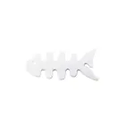 Fish-shaped headphone cable wrap - white Фото num